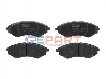 Колодки гальмівні (передні) Chevrolet Aveo/Daewoo Kalos 1.2-1.6 02- TRW GDB3330 Купити в Україні