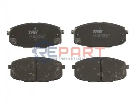 Фото Колодки гальмівні (передні) Hyundai i30 07-12/Kia Cee'd 06-/Carens 02-/Cerato 09-/Soul 14- TRW (GDB3342) зображення 1