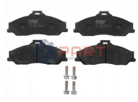 Фото Колодки гальмівні (передні) Ford Ranger 99-12/Mazda B-serie 99-06/BT-50 06- TRW (GDB3353) зображення 1