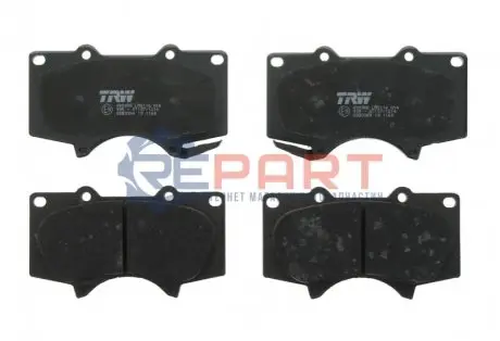 Колодки гальмівні (передні) Toyota Land Cruiser 200/Tundra/Sequoia 08- TRW GDB3364 Купити в Україні