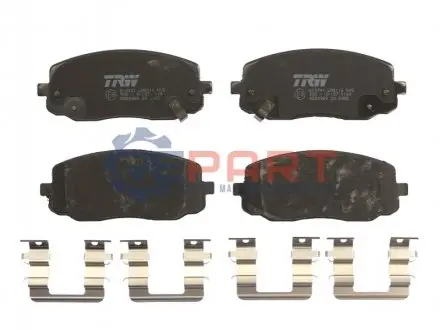 Фото Тормозные колодки, дисковые. TRW (GDB3369) изображение 1