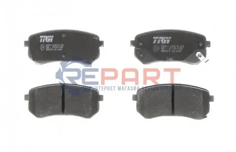 Фото 1 — Тормозные колодки, дисковые. TRW (GDB3370) Фото Тормозные колодки, дисковые. TRW (GDB3370) изображение 1