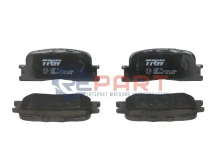 Фото Тормозные колодки, дисковые. TRW (GDB3374) изображение 1