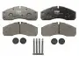 Комплект гальмівних колодок передн (з комплектуючими), NISSAN CABSTAR E, ATLEON 3.0D/4.0D/6.0D 10.98 TRW (GDB3385) зображення 1