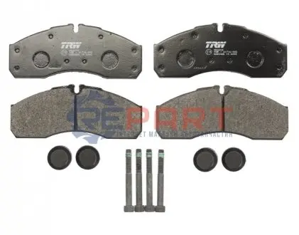 Тормозные колодки, дисковые. TRW GDB3385