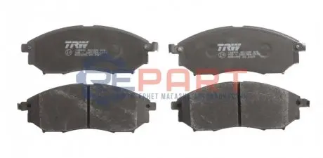 Колодки гальмівні (передні) Renault Koleos 08-/Nissan Qashqai 07-13/Pathfinder/NP300/Murano 05- TRW GDB3392 Купити в Україні