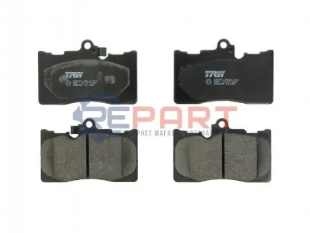 Фото Колодки гальмівні (передні) Lexus GS/ IS С/III 05-/ RC 14- TRW (GDB3398) зображення 1