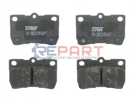 Фото Тормозные колодки, дисковые. TRW (GDB3399) изображение 1