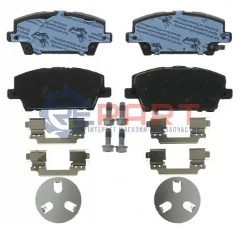 Фото Колодки гальмівні (передні) Honda Civic VIII 05- (Lucas) TRW (GDB3407) зображення 1