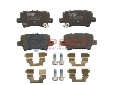 Фото Колодки гальмівні (задні) Honda Civic 1.4-2.2 05- TRW (GDB3408) зображення 1