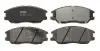 Комплект гальмівних колодок передн, HYUNDAI TERRACAN SSANGYONG RODIUS I, RODIUS II, STAVIC 2.0D-3.2 11.01 TRW (GDB3412) зображення 1