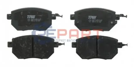 Фото Колодки гальмівні (передні) Nissan Murano/Infiniti FX 35/45 03- TRW (GDB3416) зображення 1