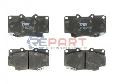 Фото Колодки гальмівні (передні) Toyota Hilux 97-15 TRW (GDB3428) зображення 1