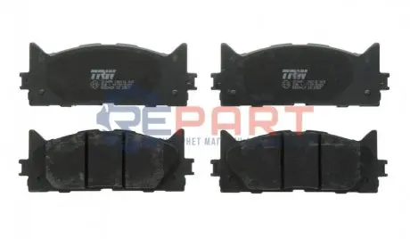 Фото Колодки гальмівні (передні) Toyota Camry/Lexus ES 01- (Akebono) TRW (GDB3429) зображення 1