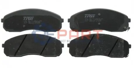 Тормозные колодки, дисковые. TRW GDB3433
