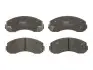 Комплект гальмівних колодок передн, KIA K2500, K2500 II, K2700, K2700 II, K2700 III, K2900 2.5D/2.7D/2.9D 10.99 TRW (GDB3434) зображення 1