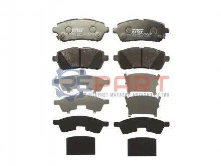 Фото Колодки гальмівні (передні) Suzuki Swift 10- TRW (GDB3437) зображення 1