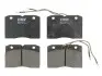 Комплект гальмівних колодок передн, IVECO DAILY I ALFA ROMEO AR 8 RENAULT MASTER I 2.0-2.5D 04.78-07.98 TRW (GDB343) зображення 1