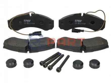 Тормозные колодки, дисковые. TRW GDB3440