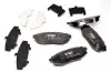 Фото Комплект гальмівних колодок задн, SUBARU BRZ, FORESTER, IMPREZA, LEGACY V, OUTBACK, TRIBECA TOYOTA GT 86 2.0-3.6 11.01 TRW (GDB3442) зображення 1