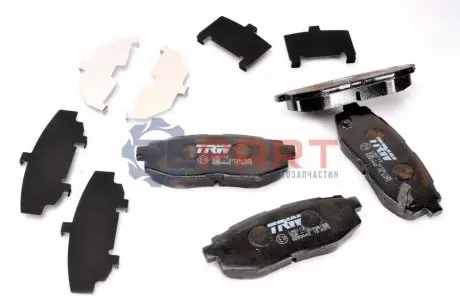 Комплект гальмівних колодок задн, SUBARU BRZ, FORESTER, IMPREZA, LEGACY V, OUTBACK, TRIBECA TOYOTA GT 86 2.0-3.6 11.01 TRW GDB3442 Купити в Україні