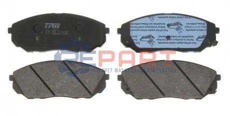 Фото Комплект гальмівних колодок, дискове гальмо TRW (GDB3452) зображення 1