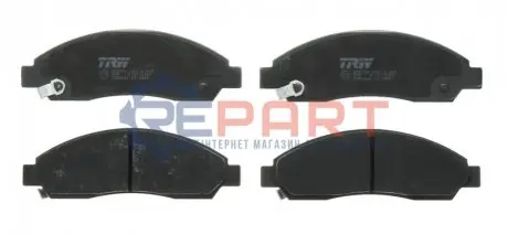 Комплект гальмівних колодок, дискове гальмо TRW GDB3466 Купити в Україні