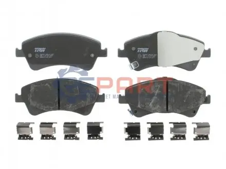 Фото Колодки гальмівні (передні) Toyota Avensis/Verso 08-18/Auris 06-15 TRW (GDB3479) зображення 1