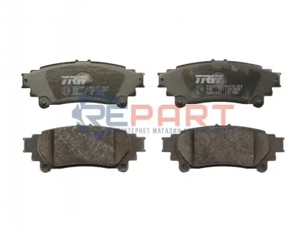 Фото Колодки гальмівні (задні) Lexus RX 08-15/Toyota Prius 11- TRW (GDB3497) зображення 1