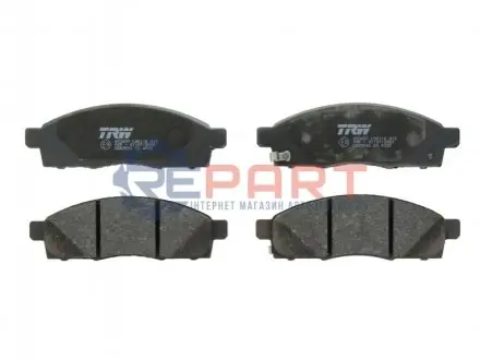 Фото Колодки гальмівні (передні) Nissan NV200 10- TRW (GDB3502) зображення 1