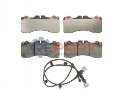 Комплект гальмівних колодок передн, LEXUS GS, LS, RC 4.6/5.0 04.06 TRW GDB3506
