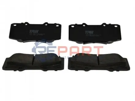 Фото 1 — Колодки гальмівні (передні) Toyota Hilux 2.5-4.0 d-4d 04- TRW (GDB3528) Фото Колодки гальмівні (передні) Toyota Hilux 2.5-4.0 d-4d 04- TRW (GDB3528) зображення 1