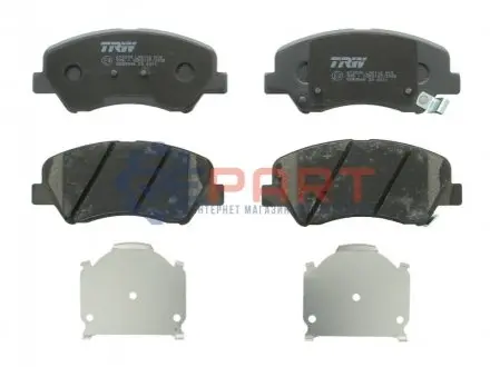 Фото Тормозные колодки, дисковые. TRW (GDB3548) изображение 1