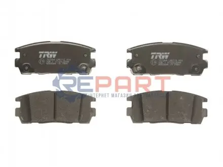 Комплект гальмівних колодок, дискове гальмо TRW GDB3566 Купити в Україні