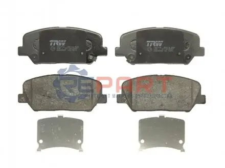 Фото Тормозные колодки, дисковые. TRW (GDB3582) изображение 1