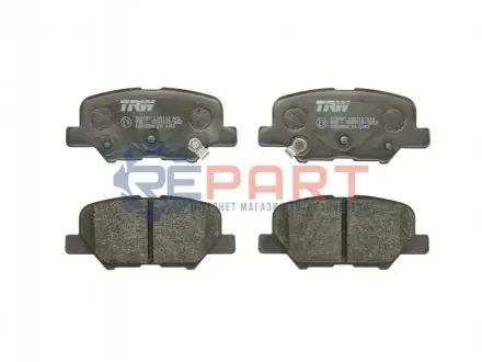 Колодки гальмівні (задні) Citroen C4 Aircross/Mazda 6/Mitsubishi Outlander III/Peugeot 4008 12- TRW GDB3583 Купити в Україні