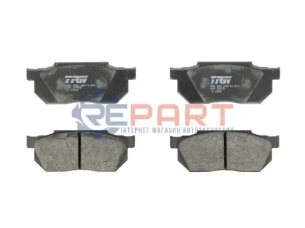 Тормозные колодки, дисковые. TRW GDB358