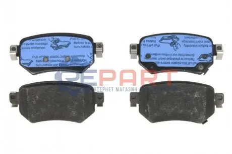 Колодки гальмівні (задні) Mazda 6 2.0/2.5 12- TRW GDB3632 Купити в Україні