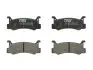 Комплект гальмівних колодок задн, DAIHATSU CHARADE IV, GRAN MOVE MAZDA 323 F IV, 323 III, MX-3 1.0-1.8 08.85 TRW (GDB375) зображення 1