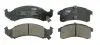 Комплект гальмівних колодок передн, BUICK LESABRE, PARK AVENUE, RIVIERA CADILLAC ALLANTE, DEVILLE, ELDORADO, FLEETWOOD, SEVILLE, SEVILLE II CHEVROLET CAMARO, LUMINA APV 2.3-5.7 10.85-09.04 TRW (GDB4000) зображення 1