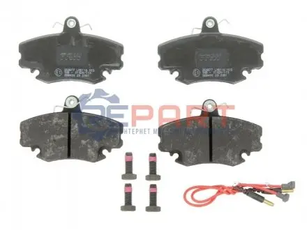 Комплект гальмівних колодок (передніх) Dacia Logan 04-/Renault 21/Peugeot 205/309 (замінено на 0 986 467 720) TRW GDB400 Купити в Україні