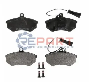 Колодки гальмівні (передні) Audi 80/100 -90 (з датчиком) TRW GDB404 Купити в Україні