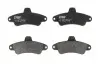 Комплект гальмівних колодок задн, FORD COUGAR, MONDEO I, MONDEO II FORD USA CONTOUR 1.6-2.5 02.93-12.01 TRW (GDB4084) зображення 1