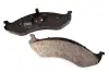 Комплект гальмівних колодок передн, JEEP CHEROKEE, GRAND CHEROKEE I, WRANGLER I, WRANGLER II 2.1D-5.9 10.84-04.07 TRW (GDB4104) зображення 1