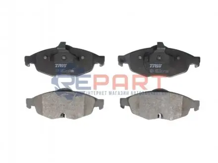 Комплект гальмівних колодок передн, CHRYSLER SEBRING 2.0-3.0 01.00 TRW GDB4125