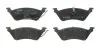 Комплект гальмівних колодок задн, CHRYSLER RAM VAN, VOYAGER IV DODGE CARAVAN JEEP CHEROKEE 2.4-3.8 02.00-07.09 TRW (GDB4130) зображення 1