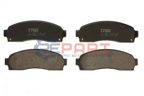 Комплект гальмівних колодок передн, CHEVROLET EQUINOX FORD USA EXPLORER, EXPLORER SPORT TRAC MAZDA 626 I 2.0-4.6 03.79 TRW GDB4131