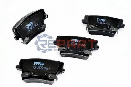 Фото Колодки гальмівні (задні) Chrysler 300C 04-/Dodge Challenger 08-/Charger 11- TRW (GDB4135) зображення 1