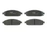 Фото Комплект гальмівних колодок передн, JEEP COMMANDER, GRAND CHEROKEE II, GRAND CHEROKEE III 2.7D-5.7 10.04-10.11 TRW (GDB4136) зображення 1