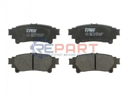 Фото Колодки гальмівні (задні) Lexus RX 08-15/Toyota Prius 11- TRW (GDB4174) зображення 1